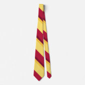 日没の斜結びストライプののエコー ネクタイ (正面)