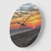 日没の時計 ラージ壁時計 (傾斜)