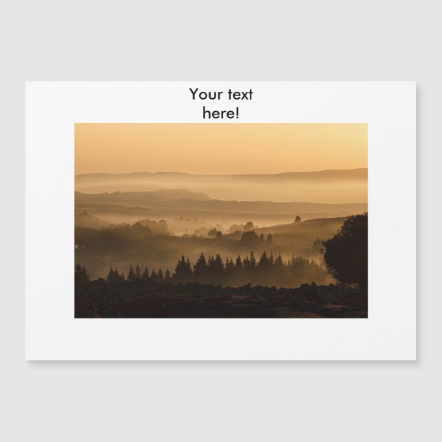 日没の景色 (正面)