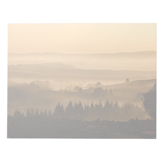 日没の景色 ノートパッド (正面)