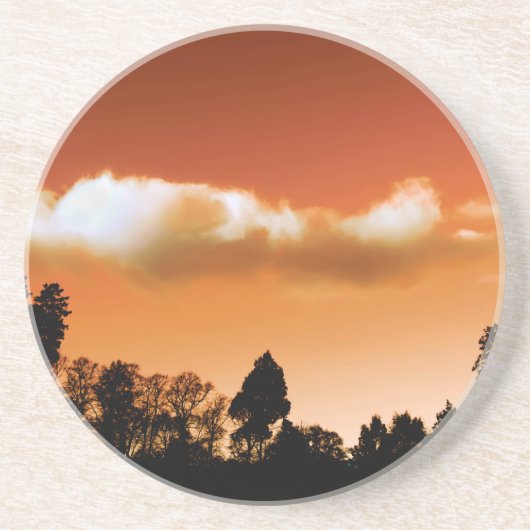日没の木 コースター (正面)