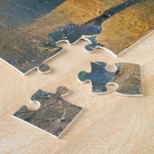 日没の未来の柳の木 ジグソーパズル (側面)