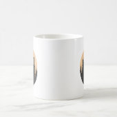 日没の森の揺れ:自由の瞬間 コーヒーマグカップ (中央)