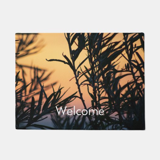 日没の植生 ドアマット (正面)