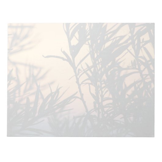 日没の植生 ノートパッド (正面)