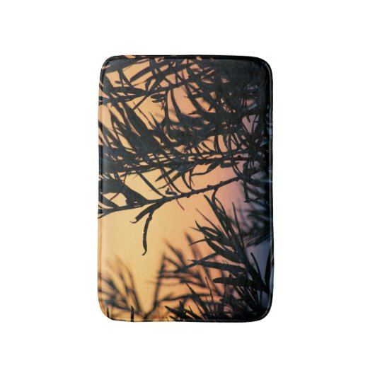 日没の植生 バスマット (正面縦)