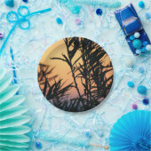 日没の植生 ペーパープレート (パーティー)