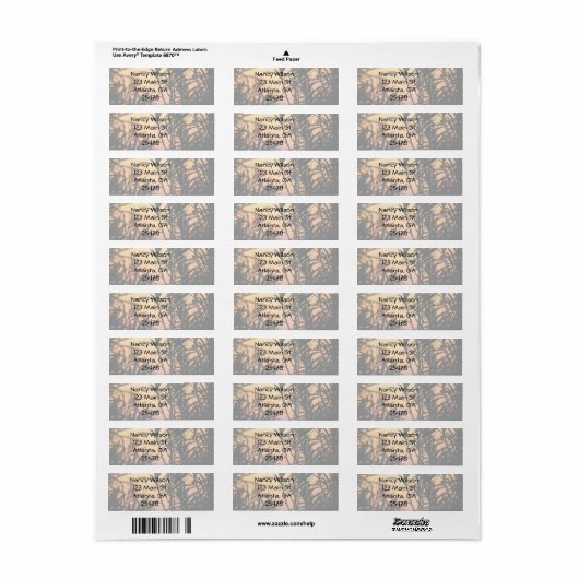 日没の植生 ラベル (フルシート)