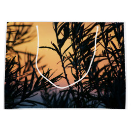 日没の植生 ラージペーパーバッグ