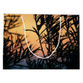 日没の植生 ラージペーパーバッグ (裏面)