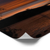 日没の橋2 ポスター (角)