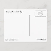 日没の橋 ポストカード (裏面)