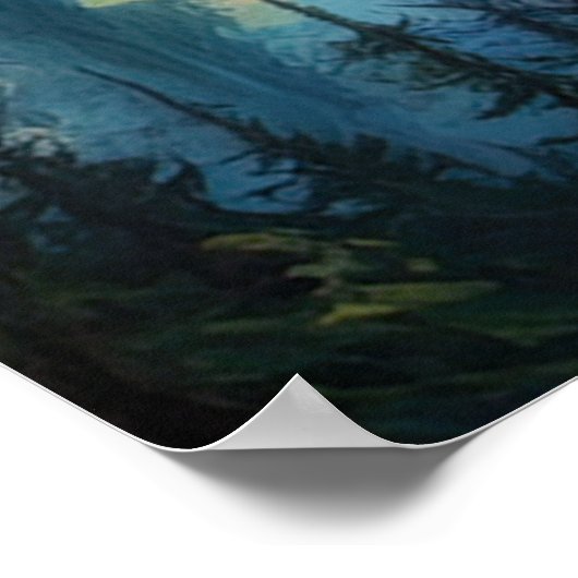 日没の毛布 ポスター (角)