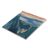 日没の気分と絶望（Edvard Munch著） タイル (側面)