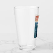 日没の気分と絶望（Edvard Munch著） タンブラーグラス (右)