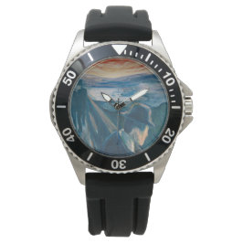 日没の気分と絶望（Edvard Munch著） 腕時計