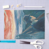 日没の気分と絶望（Edvard Munch著） 薄葉紙 (クラフト)