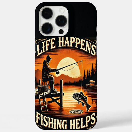 日没の水面への反射 Case-Mate iPhoneケース (裏面)