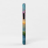 日没の池のそばの柳と藤 Case-Mate iPhoneケース (裏面/右)