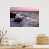 日没の波 ポスター (キッチン)