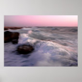 日没の波 ポスター (正面)