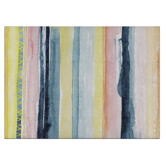 日没の流れI カッティングボード (正面)