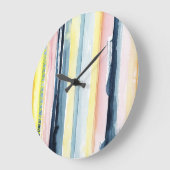 日没の流れI ラージ壁時計 (傾斜)