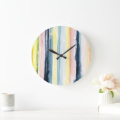 日没の流れI ラージ壁時計 (ホーム)