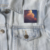 日没の海上の雲 缶バッジ (インサイチュ)