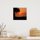 日没の海 ポスター (キッチン)