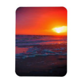 日没の海 マグネット (縦)
