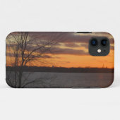 日没の湖iPhone 5ケース Case-Mate iPhoneケース (裏面(横))