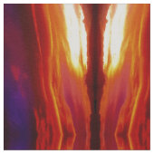 日没の火災 ファブリック (クローズアップ)