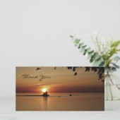 日没の灯台ありがとう サンキューカード (スタンド正面)