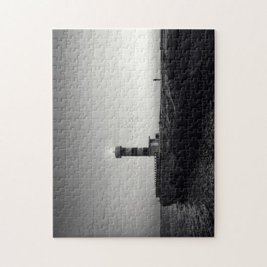 日没の灯台 ジグソーパズル (縦)