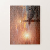 日没の灯台 ジグソーパズル (縦)