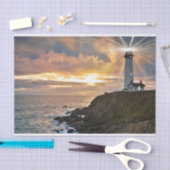 日没の灯台 薄葉紙 (クラフト)