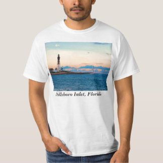 日没の灯台 Tシャツ