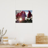 日没の炎の花* ポスター (キッチン)