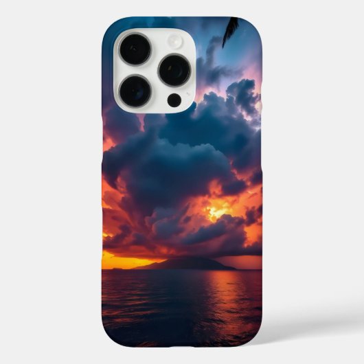 日没の熱帯島 Case-Mate iPhoneケース (裏面)