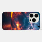日没の熱帯島 Case-Mate iPhoneケース (裏面 (横))