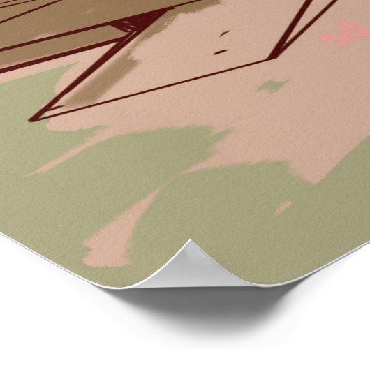 日没の町 ポスター (角)