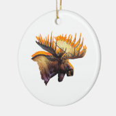 日没の直前 セラミックオーナメント (左)