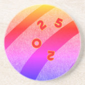 日没の砂岩コースターを火で祭る コースター (正面)