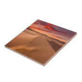 日没の砂漠の砂丘 タイル (側面)