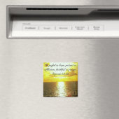 日没の祈りの言葉聖句に忠実である マグネット (インサイチュ (食洗機))