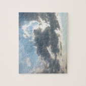 日没の空と雲 ジグソーパズル (縦)