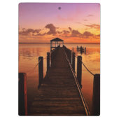 日没の空 クリップボード (裏面)