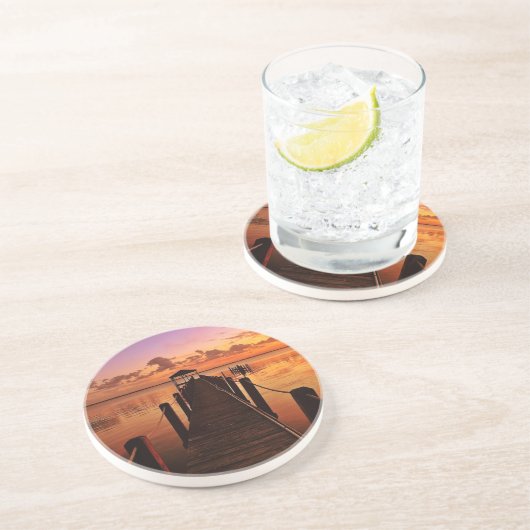 日没の空 コースター (側面)