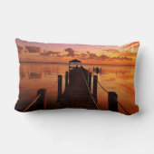 日没の空 ランバークッション (裏面)